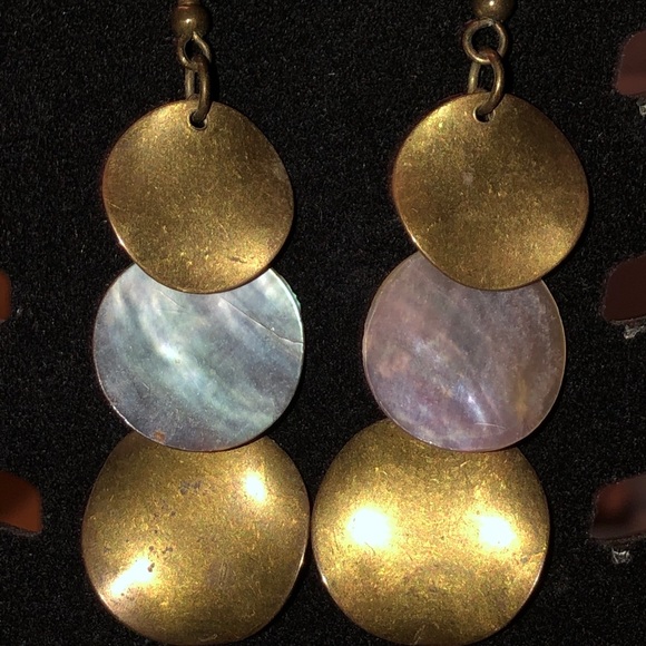 Purple & Gold Iridescent Earrings & Necklace Set - Picture 16 of 16